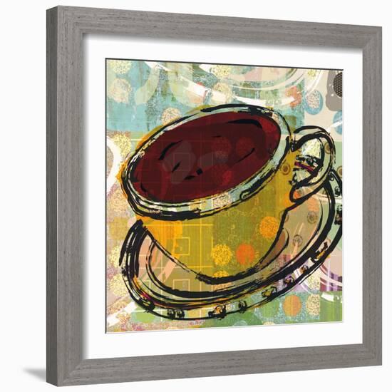 Sketched Coffee-Walter Robertson-Framed Art Print