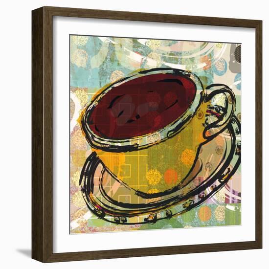 Sketched Coffee-Walter Robertson-Framed Art Print