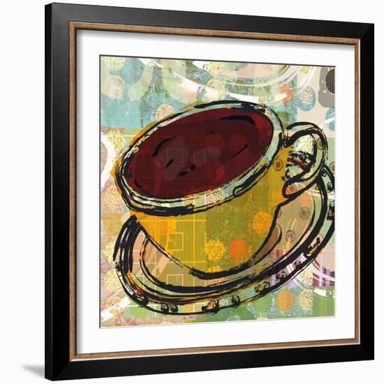 Sketched Coffee-Walter Robertson-Framed Art Print