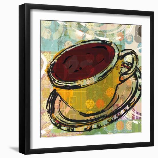 Sketched Coffee-Walter Robertson-Framed Art Print