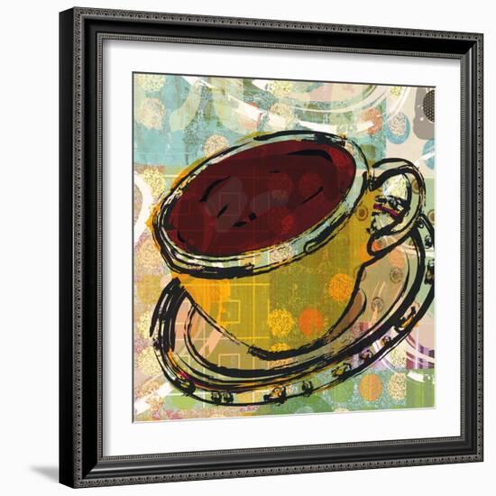 Sketched Coffee-Walter Robertson-Framed Art Print