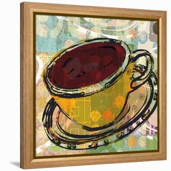 Sketched Coffee-Walter Robertson-Framed Stretched Canvas