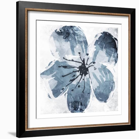 Sketched Cool Flower Mate-OnRei-Framed Art Print