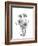 Sketched Floral - Thrive-Manny Woodard-Framed Giclee Print