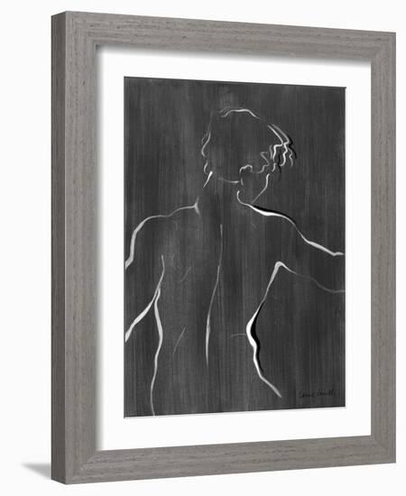 Sketched in Black I-Lanie Loreth-Framed Art Print