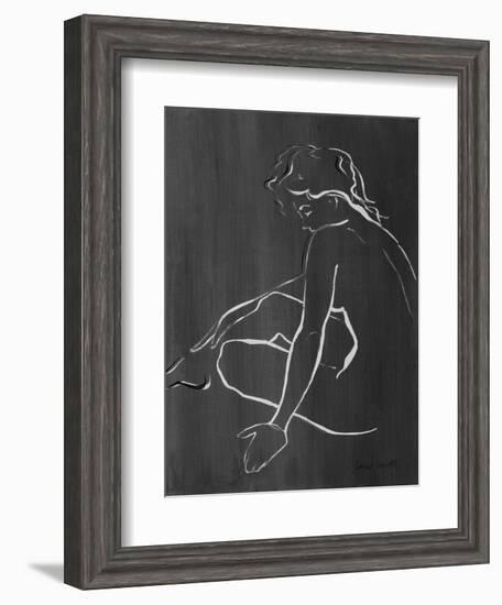 Sketched in Black II-Lanie Loreth-Framed Art Print