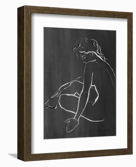 Sketched in Black II-Lanie Loreth-Framed Art Print