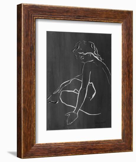 Sketched in Black II-Lanie Loreth-Framed Art Print