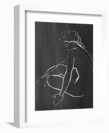 Sketched in Black II-Lanie Loreth-Framed Art Print