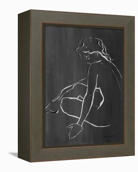 Sketched in Black II-Lanie Loreth-Framed Stretched Canvas