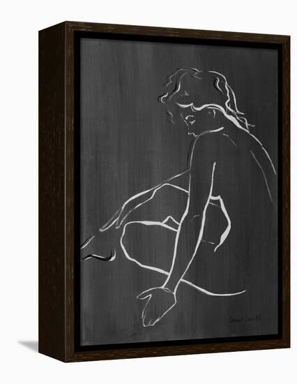 Sketched in Black II-Lanie Loreth-Framed Stretched Canvas