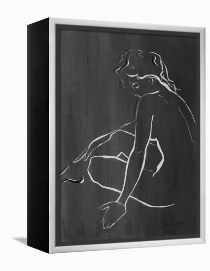 Sketched in Black II-Lanie Loreth-Framed Stretched Canvas