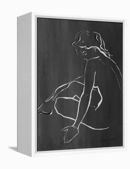 Sketched in Black II-Lanie Loreth-Framed Stretched Canvas