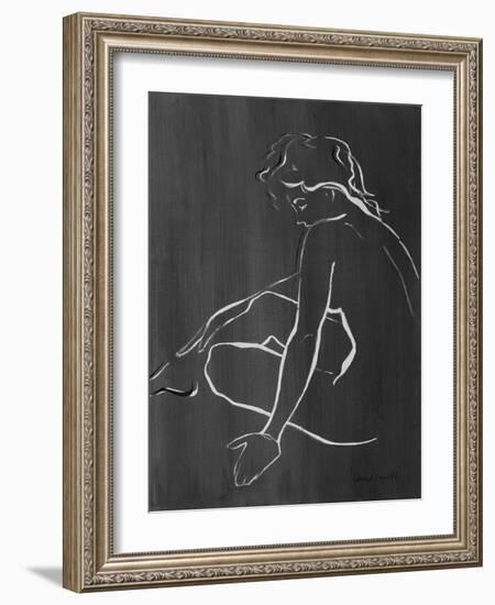 Sketched in Black II-Lanie Loreth-Framed Art Print