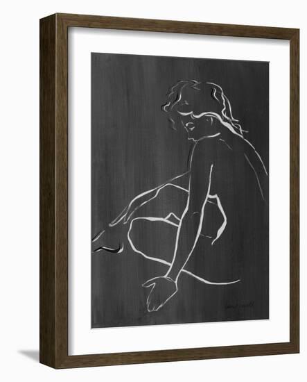 Sketched in Black II-Lanie Loreth-Framed Art Print