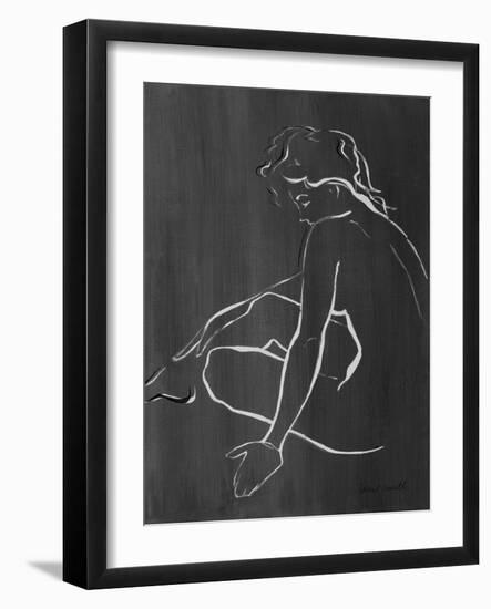 Sketched in Black II-Lanie Loreth-Framed Art Print