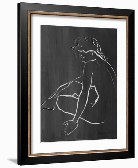 Sketched in Black II-Lanie Loreth-Framed Art Print