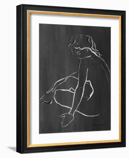 Sketched in Black II-Lanie Loreth-Framed Art Print