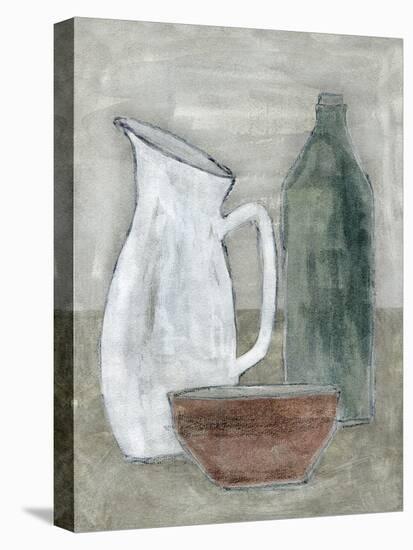 Sketched Kitchen - Collect-Lottie Fontaine-Framed Stretched Canvas