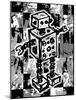 Sketched Robot-Roseanne Jones-Mounted Giclee Print
