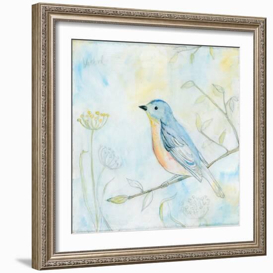 Sketched Songbird II-Sue Schlabach-Framed Art Print