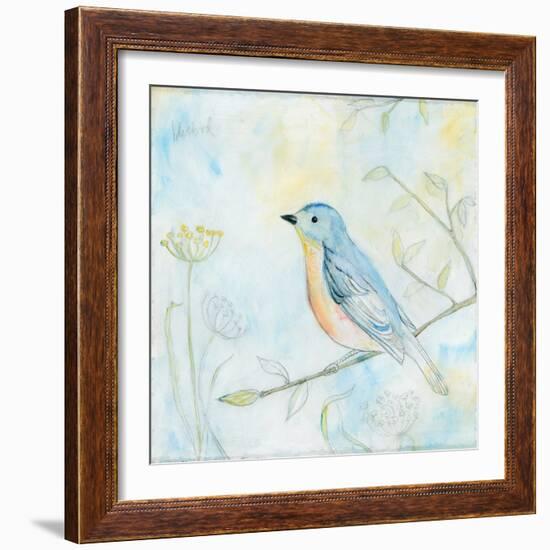 Sketched Songbird II-Sue Schlabach-Framed Art Print