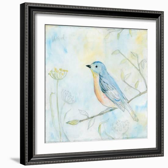 Sketched Songbird II-Sue Schlabach-Framed Art Print