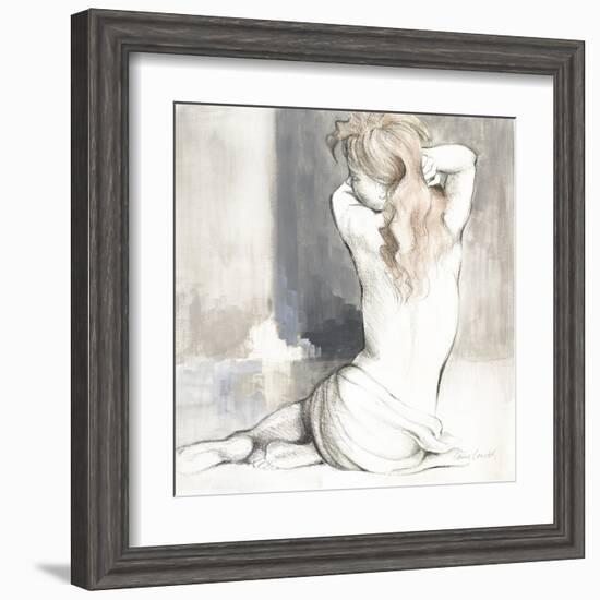 Sketched Waking Woman I-Lanie Loreth-Framed Art Print