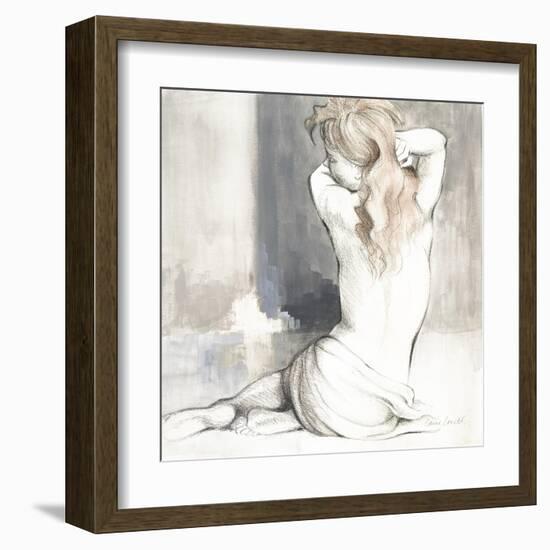 Sketched Waking Woman I-Lanie Loreth-Framed Art Print