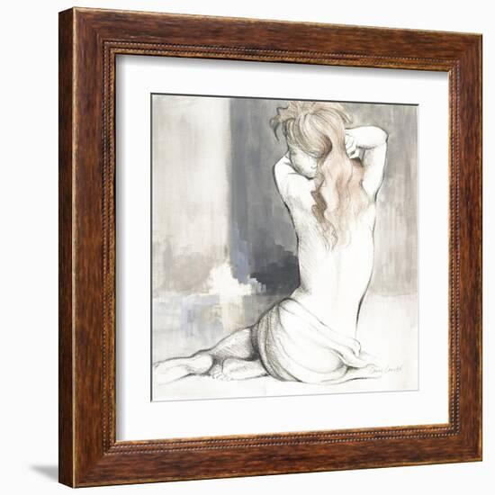 Sketched Waking Woman I-Lanie Loreth-Framed Art Print