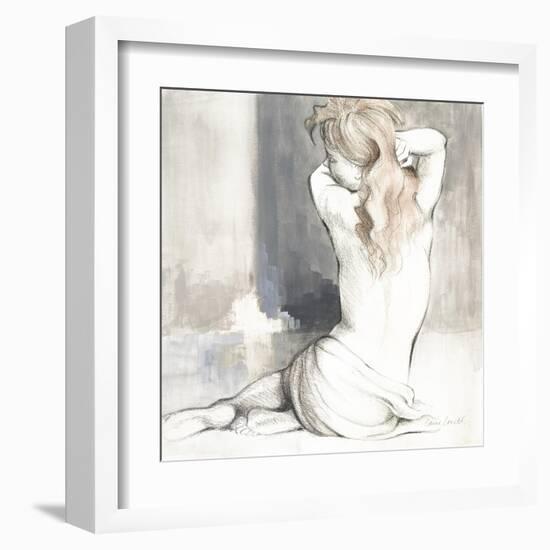 Sketched Waking Woman I-Lanie Loreth-Framed Art Print