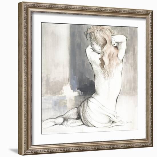 Sketched Waking Woman I-Lanie Loreth-Framed Art Print