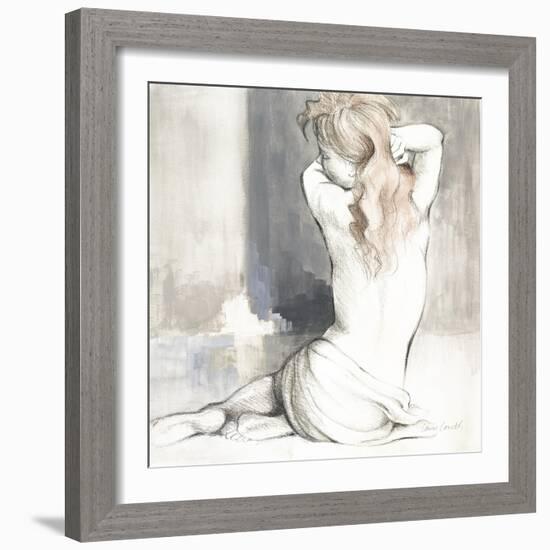 Sketched Waking Woman I-Lanie Loreth-Framed Art Print