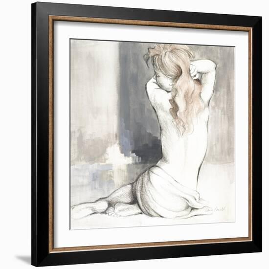 Sketched Waking Woman I-Lanie Loreth-Framed Art Print