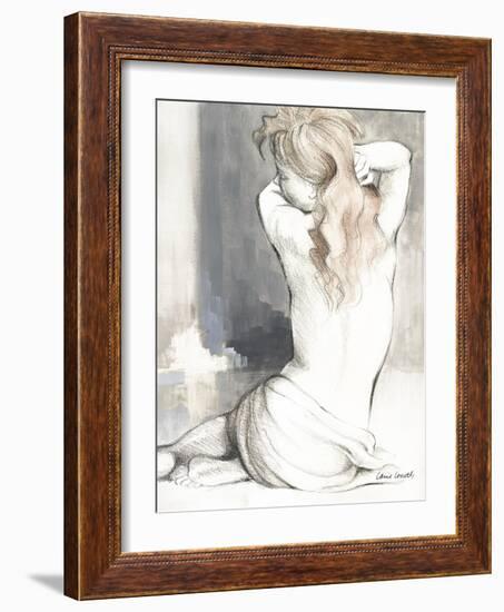 Sketched Waking Woman I-Lanie Loreth-Framed Art Print