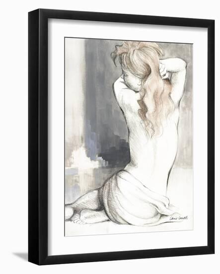 Sketched Waking Woman I-Lanie Loreth-Framed Art Print