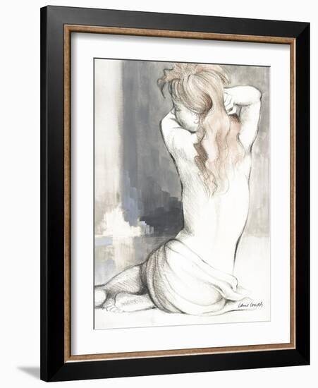 Sketched Waking Woman I-Lanie Loreth-Framed Art Print