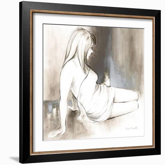 Sketched Waking Woman II-Lanie Loreth-Framed Art Print