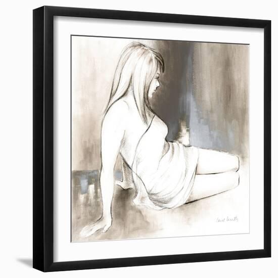 Sketched Waking Woman II-Lanie Loreth-Framed Art Print