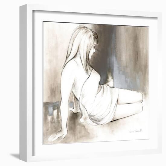 Sketched Waking Woman II-Lanie Loreth-Framed Art Print