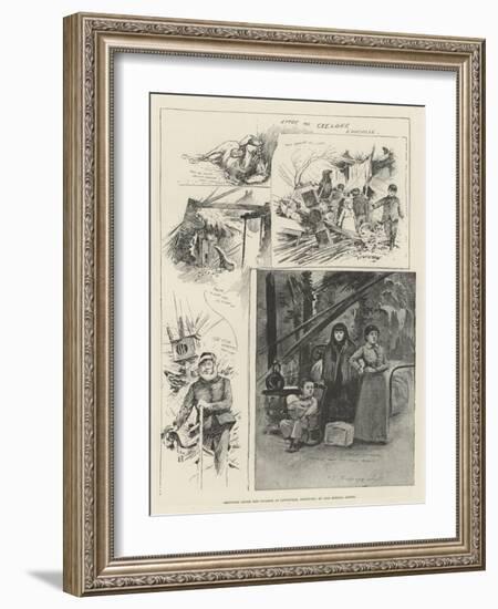 Sketches after the Cyclone at Louisville, Kentucky-Henry Charles Seppings Wright-Framed Giclee Print