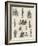 Sketches at Chelsea Hospital, Old Pensioners-William Douglas Almond-Framed Giclee Print