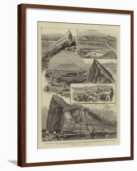 Sketches at Gibraltar-William Henry James Boot-Framed Giclee Print