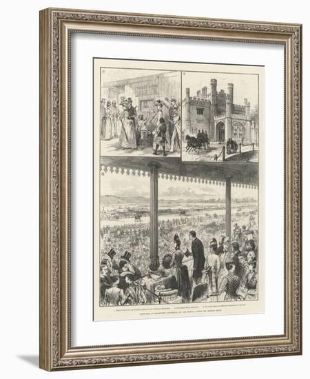 Sketches at Melbourne, Australia-Melton Prior-Framed Giclee Print