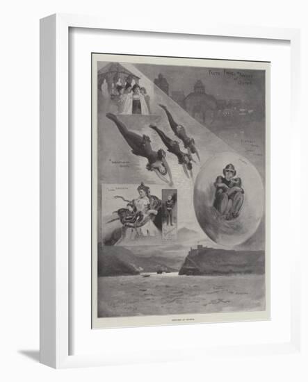 Sketches at Olympia-Henry Charles Seppings Wright-Framed Giclee Print