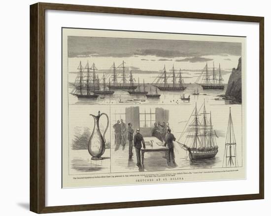 Sketches at St Helena-null-Framed Giclee Print