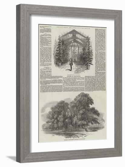 Sketches at Stratfieldsay-Samuel Read-Framed Giclee Print