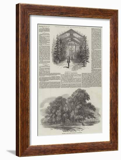 Sketches at Stratfieldsay-Samuel Read-Framed Giclee Print