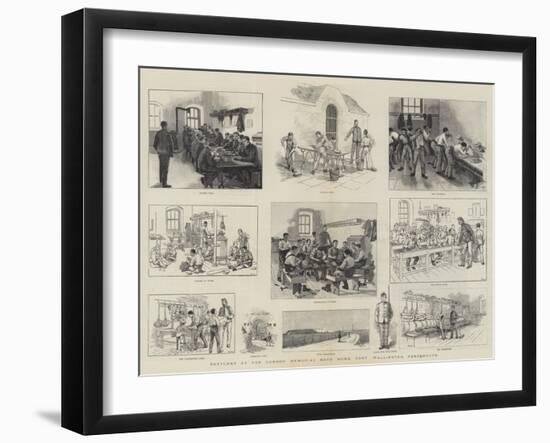 Sketches at the Gordon Memorial Boys' Home, Fort Wallington, Portsmouth-null-Framed Giclee Print