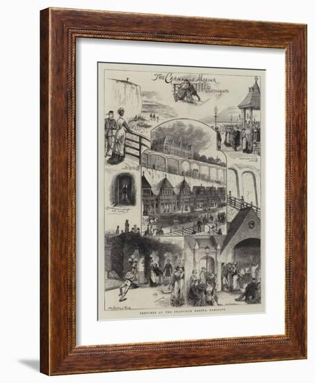 Sketches at the Granville Marina, Ramsgate-William Ralston-Framed Giclee Print